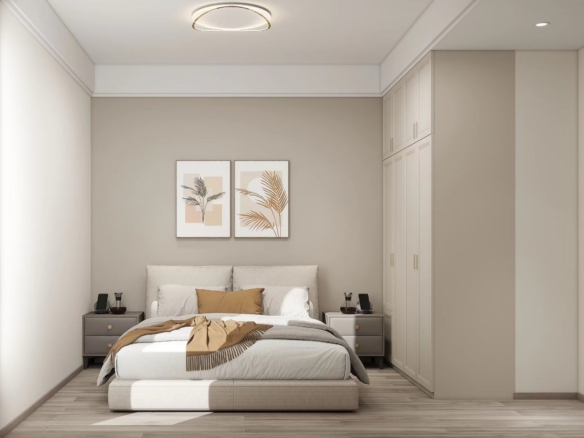 Second bedroom at Lenana Springs Garden Kilimani apartment