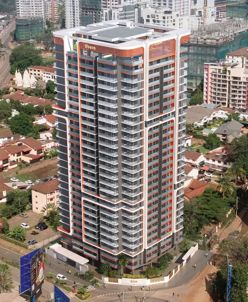 Ubora Living apartment tower on General Mathenge Road in Westlands