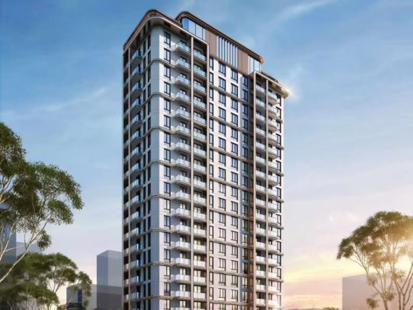Bahari Central Kilimani Apartments building with contemporary architecture