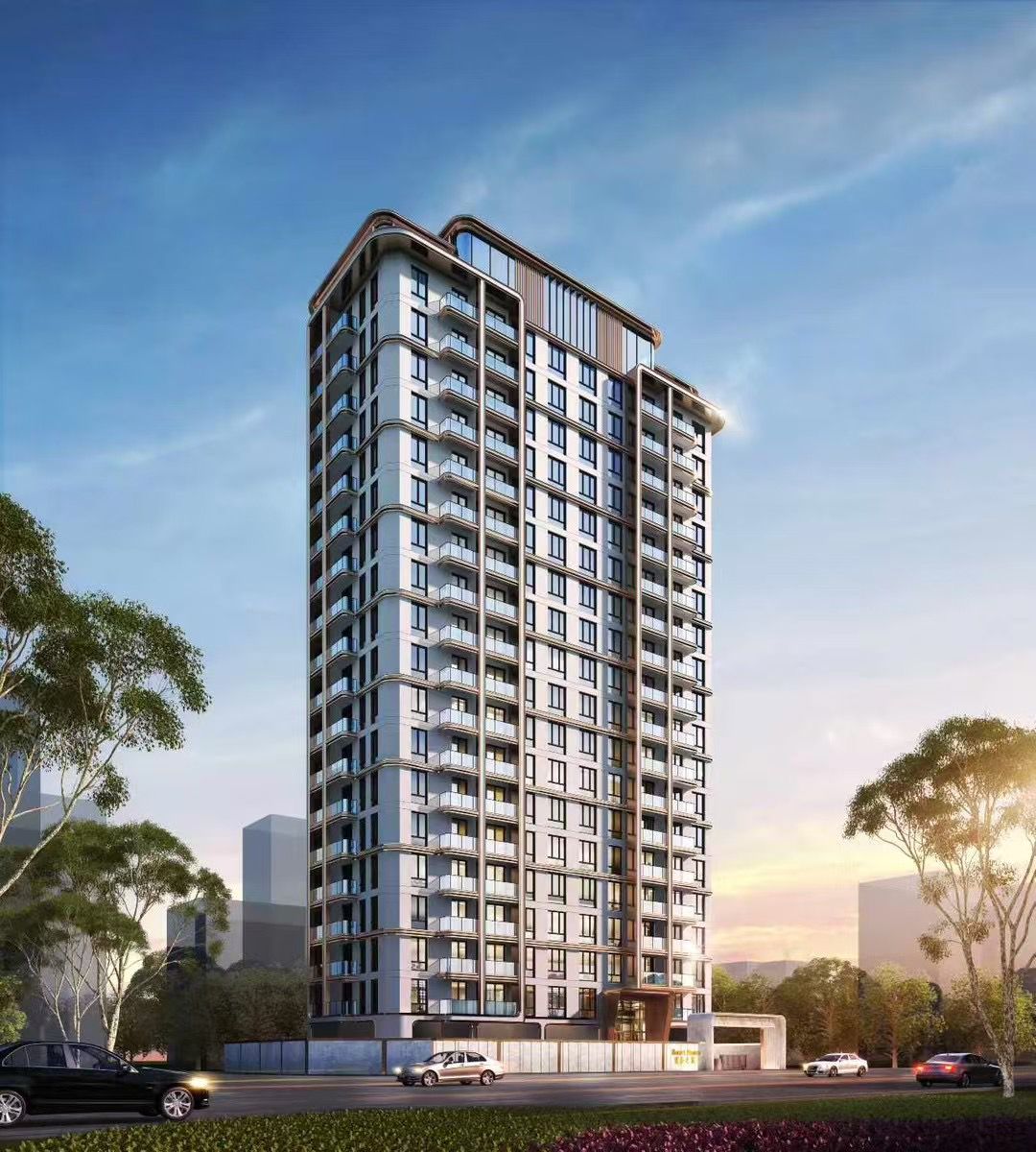 Bahari Central Kilimani Apartments Exterior Buildiing Bahari Central Kilimani Apartments building with contemporary architecture