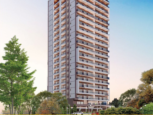 Modern City apartments building with contemporary architecture